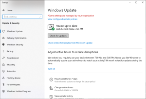 Update Windows